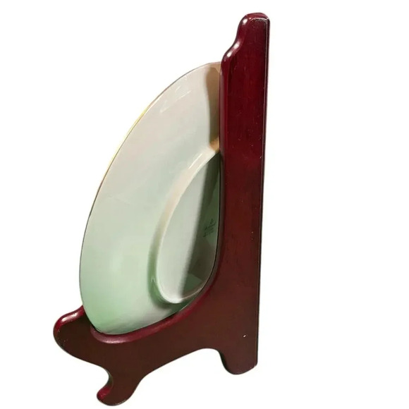 Vintage Antique Eschenbach Balvaria Elfenbein Made in Germany 8'' Plate Gold Rim - Picture 4 of 10